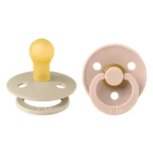 ΣΕΤ ΠΙΠΙΛΕΣ 2ΤΜΧ – COLOUR – VANILLA/BLUSH – ΣΤΡΟΓΓΥΛΗ No1
