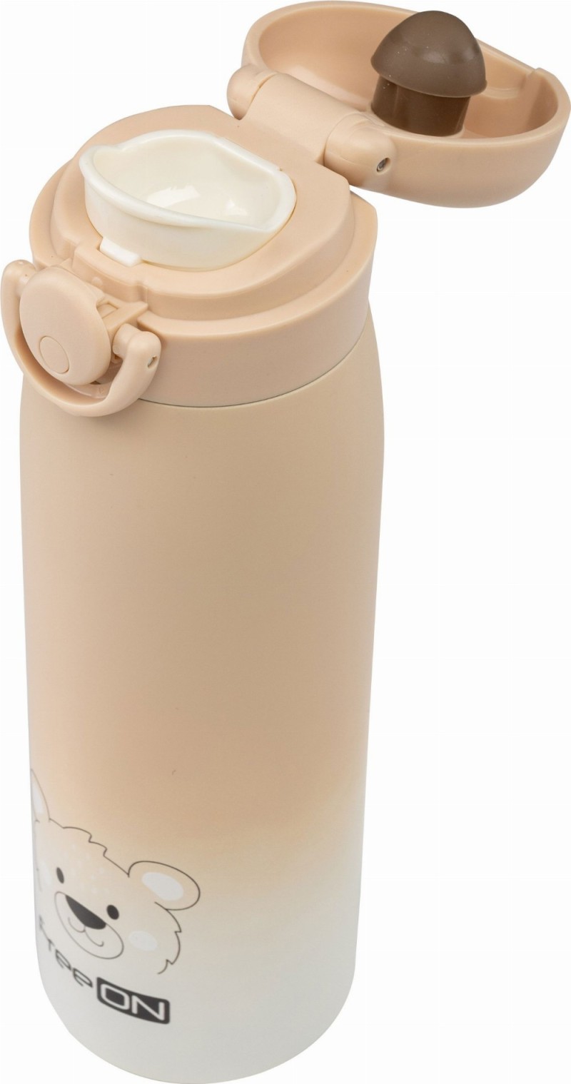 FREE ON ΘΕΡΜΟΣ ΝΕΡΟΥ 480ml BEAR BEIGE THERMO FLASK