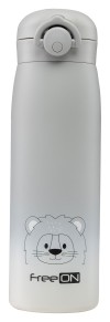 FREE ON ΘΕΡΜΟΣ ΝΕΡΟΥ 480ml LION GREY THERMO FLASK