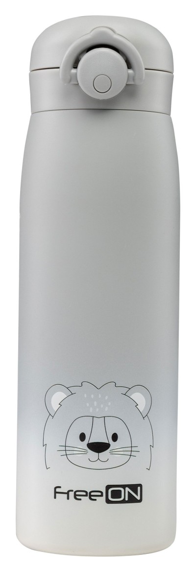 FREE ON ΘΕΡΜΟΣ ΝΕΡΟΥ 480ml LION GREY THERMO FLASK