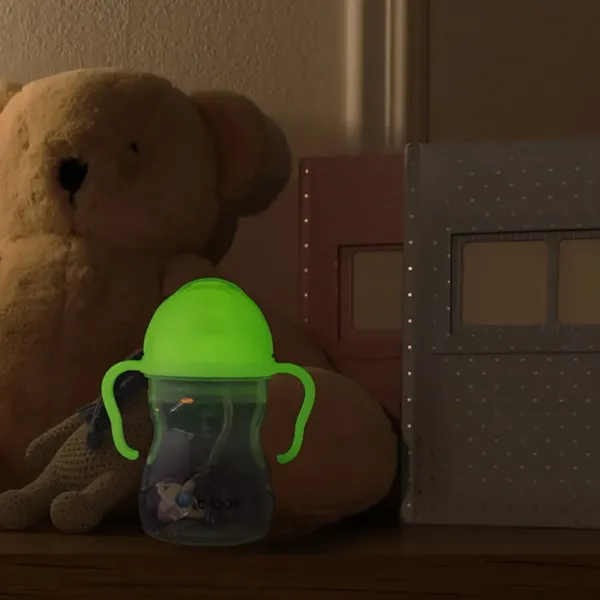 B.BOX SIPPY CUP GLOW IN THE DARK 240ml ΕΚΠΑΙΔΕΥΤΙΚΟ ΚΥΠΕΛΛΟ ΝΥΧΤ