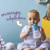 B.BOX SIPPY CUP COBALT 240ml ΕΚΠΑΙΔΕΥΤΙΚΟ ΚΥΠΕΛΛΟ ΜΕ ΚΑΛΑΜΑΚΙ