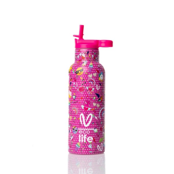 ΜΕΤΑΛΛΙΚΟ ΘΕΡΜΟΣ VASILIKI- RAINBOW- 500ML