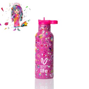 ΜΕΤΑΛΛΙΚΟ ΘΕΡΜΟΣ VASILIKI- RAINBOW- 500ML