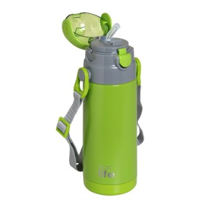 ΜΕΤΑΛΛΙΚΟ ΘΕΡΜΟΣ ΠΑΙΔΙΚΟ 400ml- ΠΡΑΣΙΝΟ