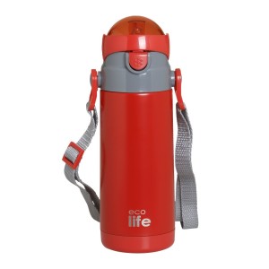 ΜΕΤΑΛΛΙΚΟ ΘΕΡΜΟΣ ΠΑΙΔΙΚΟ 400ml- ΚΟΚΚΙΝΟ