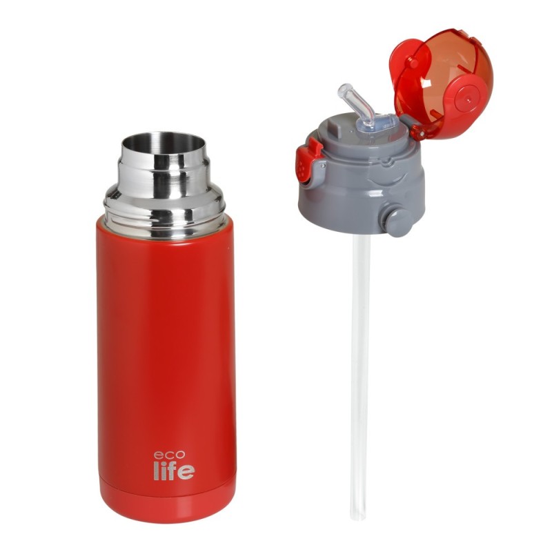 ΜΕΤΑΛΛΙΚΟ ΘΕΡΜΟΣ ΠΑΙΔΙΚΟ 400ml- ΚΟΚΚΙΝΟ