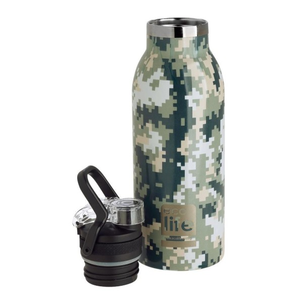 ΜΕΤΑΛΛΙΚΟ ΘΕΡΜΟΣ 550ml -PIXELS