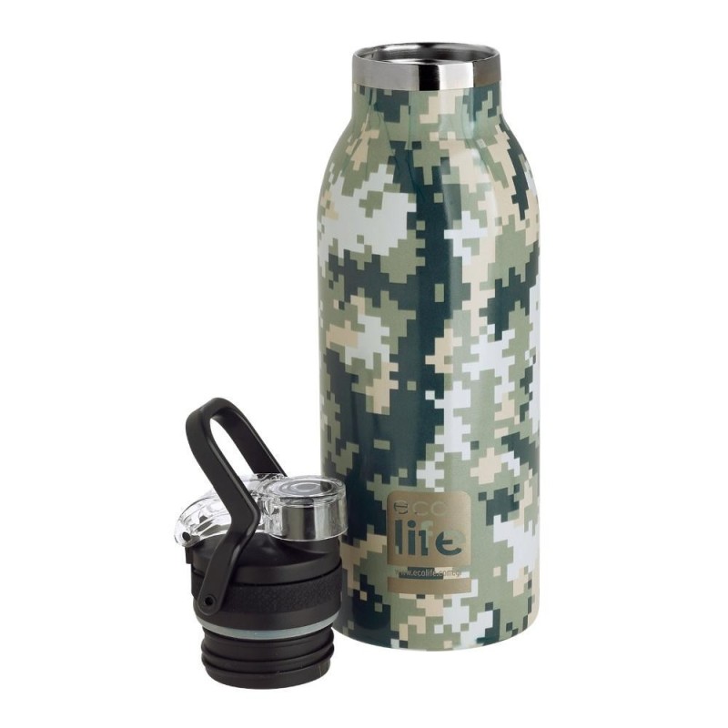 ΜΕΤΑΛΛΙΚΟ ΘΕΡΜΟΣ 550ml -PIXELS