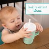 My 1st Tumbler - Cool Mint κύπελο με καλαμάκι σιλικόνης 260 ml - INFANTINO