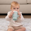 My 1st Tumbler - Mοοdy Blue  κύπελο με καλαμάκι σιλικόνης 260 ml - INFANTINO