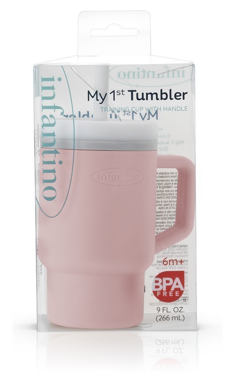 My 1st Tumbler -Pirouette κύπελο με καλαμάκι σιλικόνης 260 ml - INFANTINO