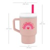 My 1st Tumbler -Valentines  κύπελο με καλαμάκι σιλικόνης 260 ml - INFANTINO