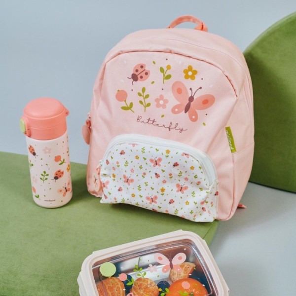 ΠΑΙΔΙΚΟ ΑΝΟΞΕΙΔΩΤΟ ΠΑΓΟΥΡΙ STEEL JUNIOR BOTTLE BUTTERFLY 320 ml MINILAND