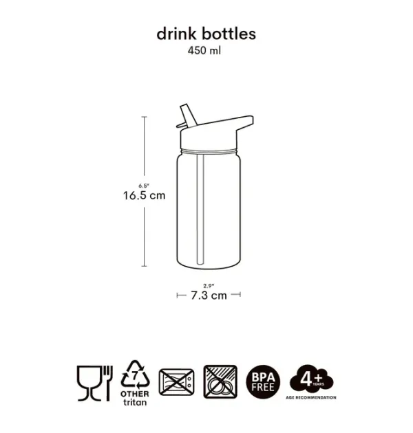 Παιδικό Παγούρι από Tritan 450ml-Cherrie