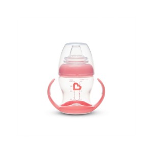 GENTLE TRANSITION CUP  CLEAR PINK