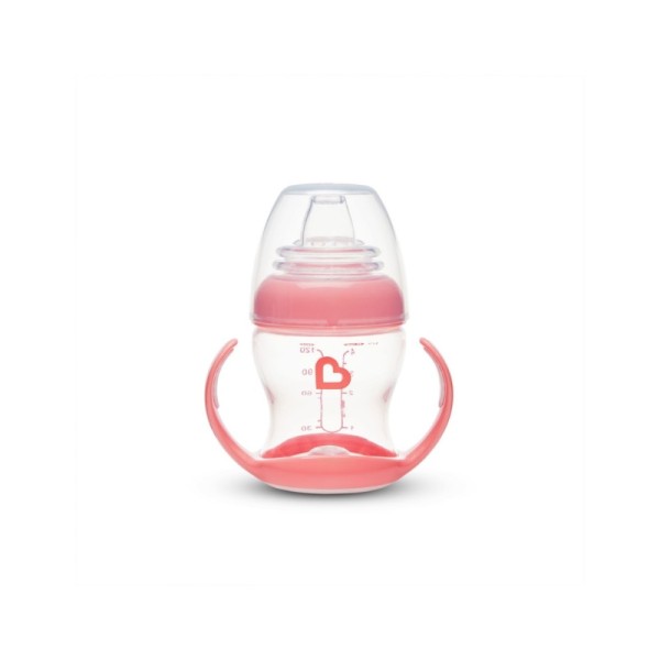 GENTLE TRANSITION CUP  CLEAR PINK
