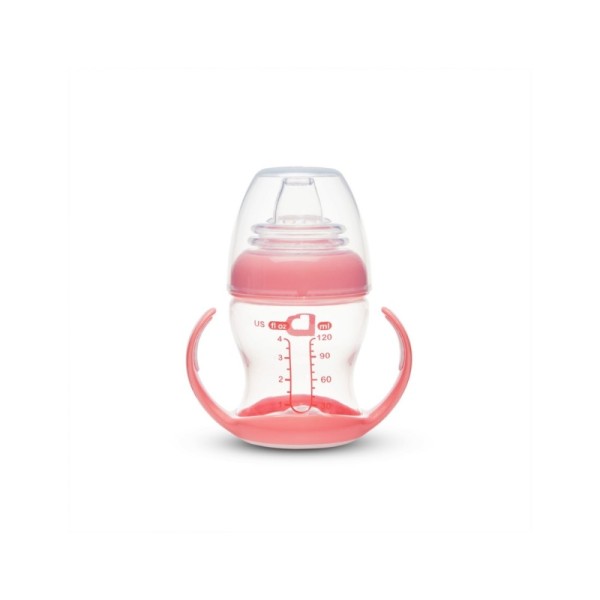 GENTLE TRANSITION CUP  CLEAR PINK