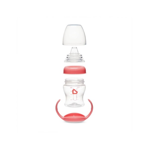 GENTLE TRANSITION CUP  CLEAR PINK