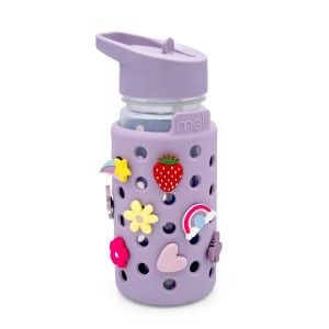 Παγούρι με Charms Μωβ 450ml - Meli