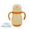 Θερμός μπουκάλι ανοξείδωτο "We Care", Beige Duck 300ml - NAVA