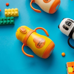 Θερμός μπουκάλι ανοξείδωτο "We Care", Yellow Duck 300ml - NAVA Θερμός μπουκάλι ανοξείδωτο "We Care", Yellow Duck 300ml - NAVA