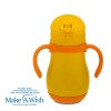 Θερμός μπουκάλι ανοξείδωτο "We Care", Yellow Duck 300ml - NAVA