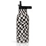 Black & White Thermos 550ml | Με Εσωτερικό Καλαμάκι - Eco Life