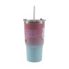 Ποτήρι ss με καλαμάκι 520ml Hello Kitty - GIM
