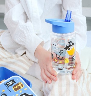 Παιδικό Παγούρι από Tritan 450ml-Pirates - A Little Lovely Company Παιδικό Παγούρι από Tritan 450ml-Pirates - A Little Lovely Company