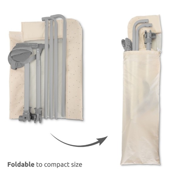 Baby Bed Rail SAFETY NIGHT 127cm  grey