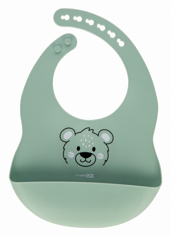 BEAR MINT ΣΑΛΙΑΡΑ ΣΙΛΙΚΟΝΗΣ ΜΕ ΔΙΑΣΚΕΔΑΣΤΙΚΑ ΣΧΕΔΙΑ 6M+