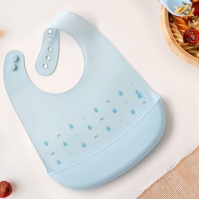 Σαλιάρα Σιλικόνης Petit Moments ΣΙΕΛ