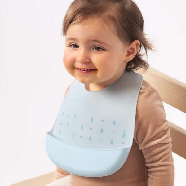 Σαλιάρα Σιλικόνης Petit Moments ΣΙΕΛ