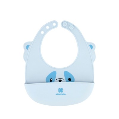 Σαλιάρα σιλικόνης Μπλε