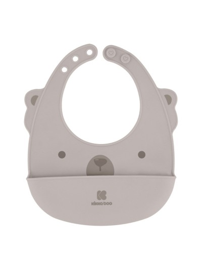 Σαλιάρα σιλικόνης Μπεζ