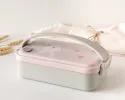 KIOKIDS ΤΑΠΕΡΑΚΙ ΦΑΓΗΤΟΥ INOX LOVELY BUNNY 550ml KIOKIDS ΤΑΠΕΡΑΚΙ ΦΑΓΗΤΟΥ INOX LOVELY BUNNY 550ml