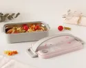 KIOKIDS ΤΑΠΕΡΑΚΙ ΦΑΓΗΤΟΥ INOX LOVELY BUNNY 550ml KIOKIDS ΤΑΠΕΡΑΚΙ ΦΑΓΗΤΟΥ INOX LOVELY BUNNY 550ml