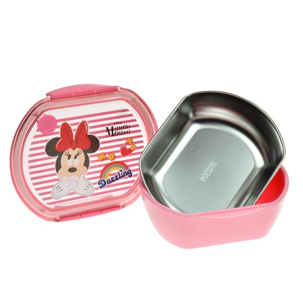 ΔΟΧΕΙΟ ΦΑΓΗΤΟΥ STAINLESS STEEL 680ml DISNEY MINNIE COMFY