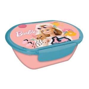 ΔΟΧΕΙΟ ΦΑΓΗΤΟΥ STAINLESS STEEL 680ml BARBIE COLLAGE - GIM