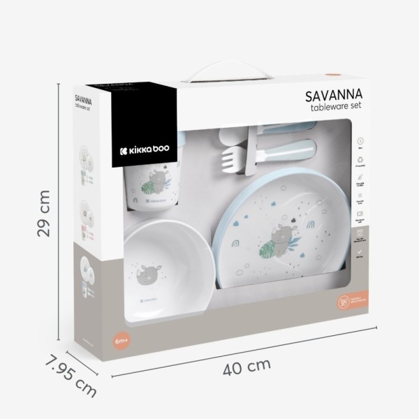 Tableware PP set Savanna Mint