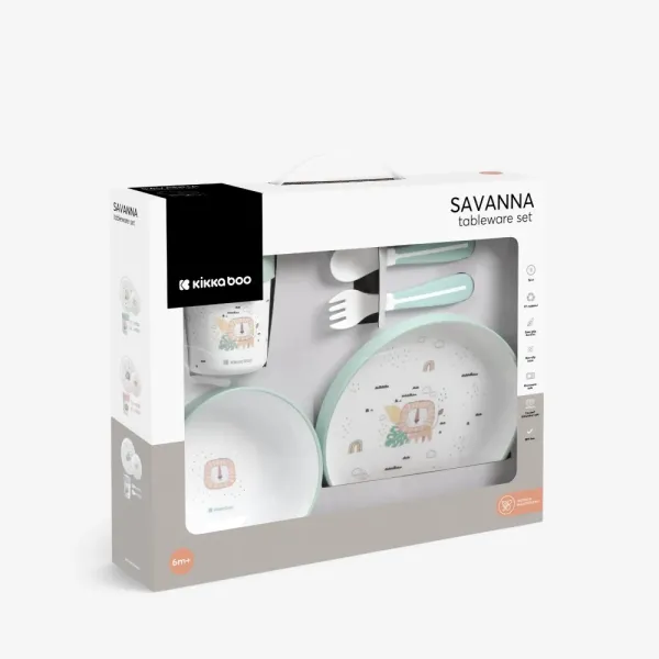 Tableware PP set Savanna Mint