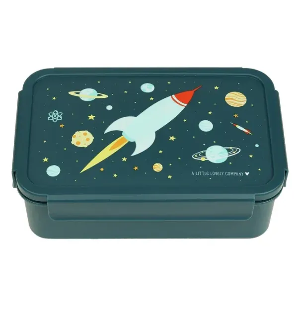 Δοχείο φαγητού Bento με χωρίσματα- 1,2 L- Space - A Little Lovely Company