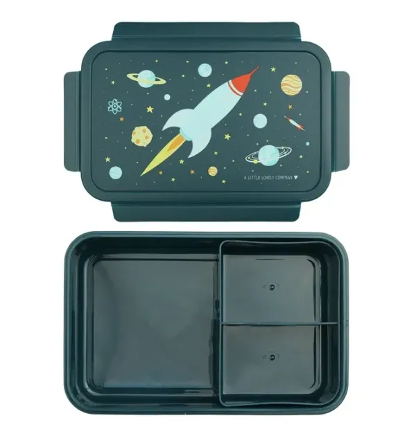 Δοχείο φαγητού Bento με χωρίσματα- 1,2 L- Space - A Little Lovely Company