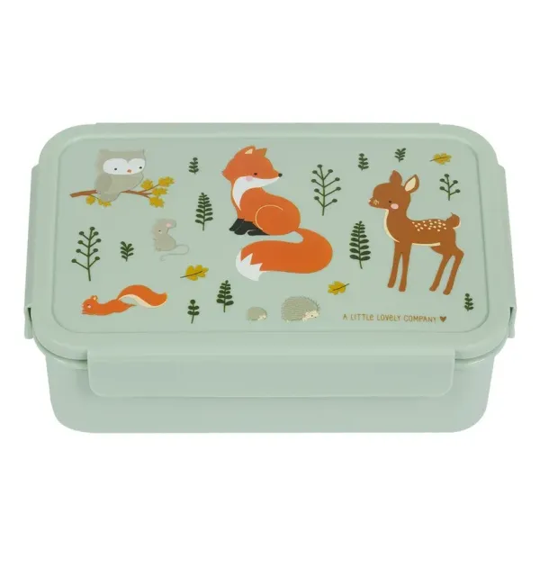 Δοχείο φαγητού Bento με χωρίσματα- 1,2 L- Forest Friends