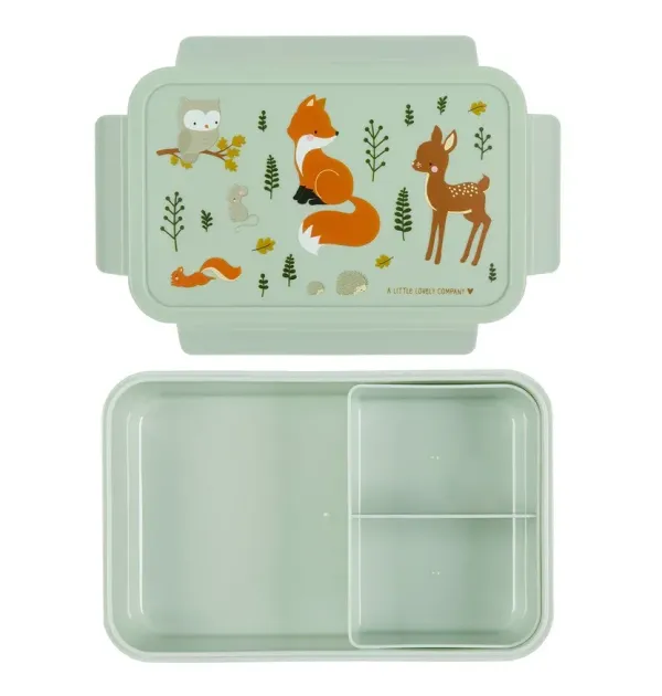 Δοχείο φαγητού Bento με χωρίσματα- 1,2 L- Forest Friends