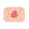 Δοχείο φαγητού σιλικόνης LFGB με χωρίσματα 650m OCTOPUS