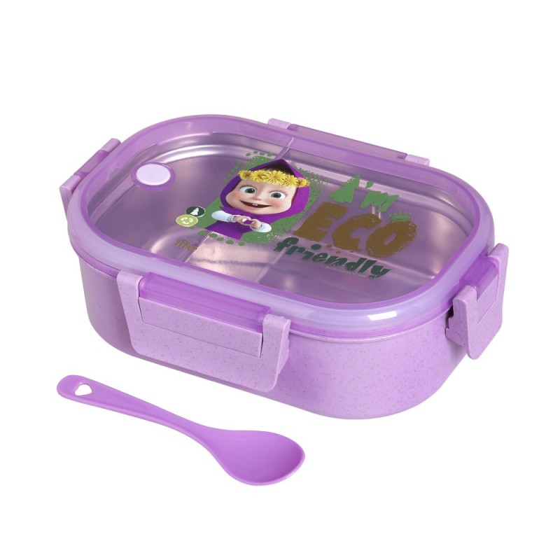 Food Container 'Masha - Eco Friendly' 900ML μωβ