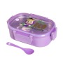 Food Container 'Masha - Eco Friendly' 900ML μωβ