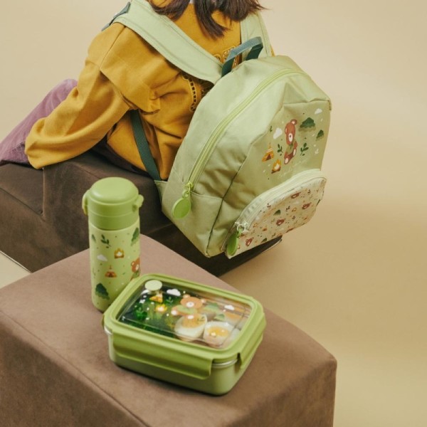 ΠΑΙΔΙΚΟ ΑΝΟΞΕΙΔΩΤΟ ΔΟΧΕΙΟ ΦΑΓΗΤΟΥ STEEL EXPLORER 800 ml  MINILAND
